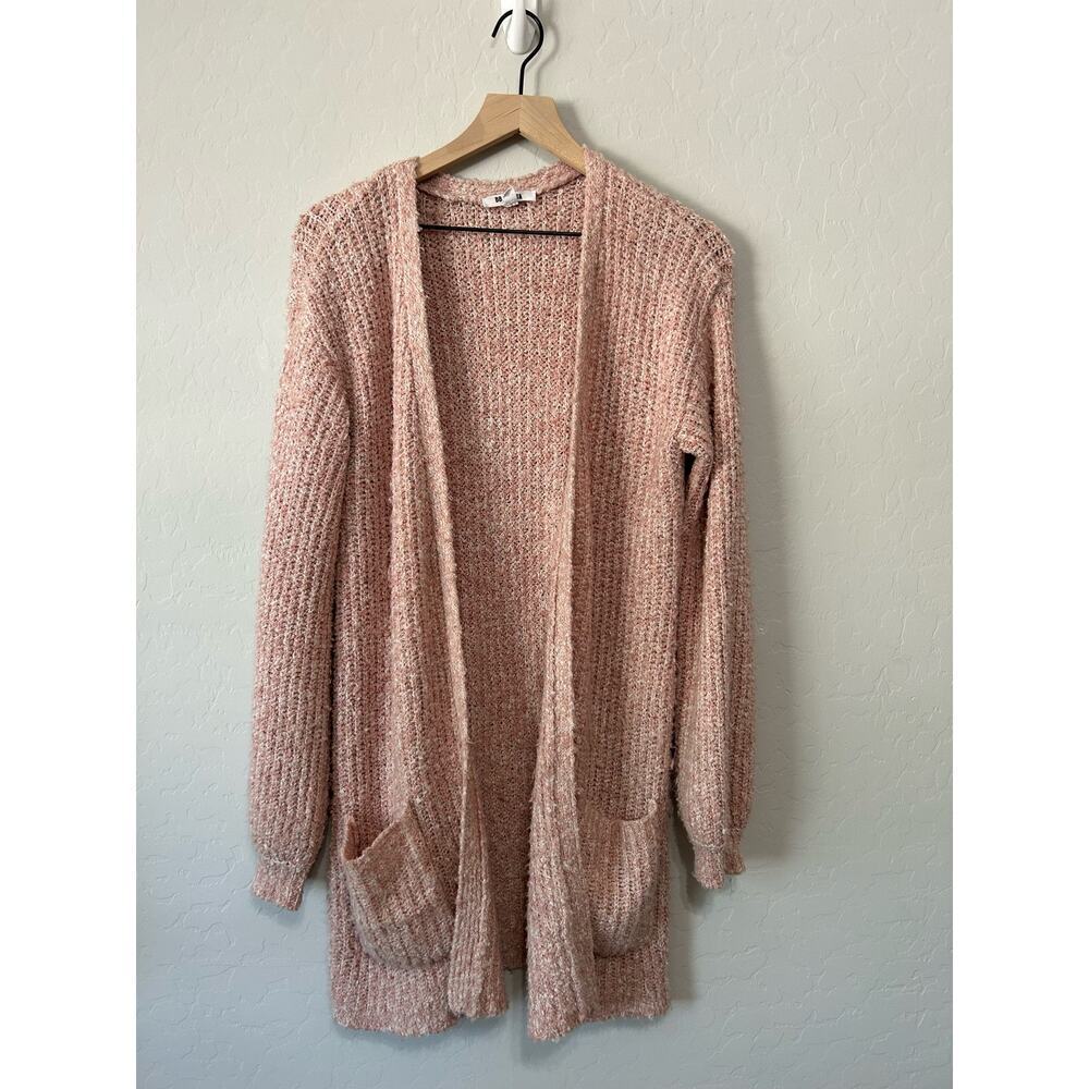 BB Dakota x Steve Madden Blush Odetta Open Pocket Cardigan Size M